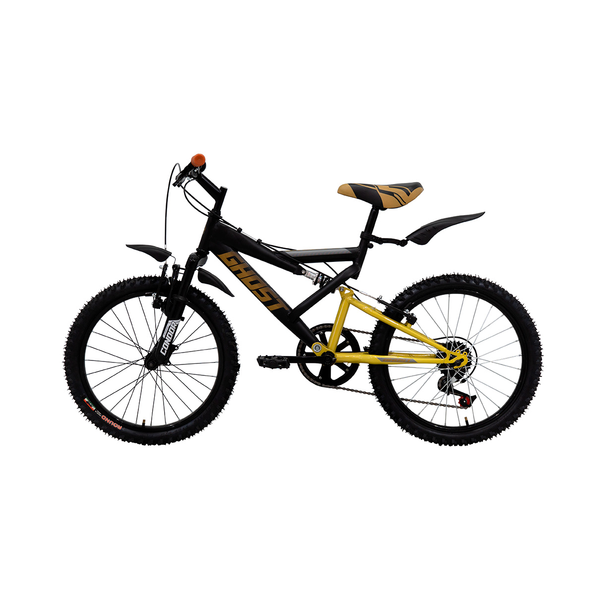 Bicicleta Ghost Nautilus Rodada 20 Dorado De Montaña