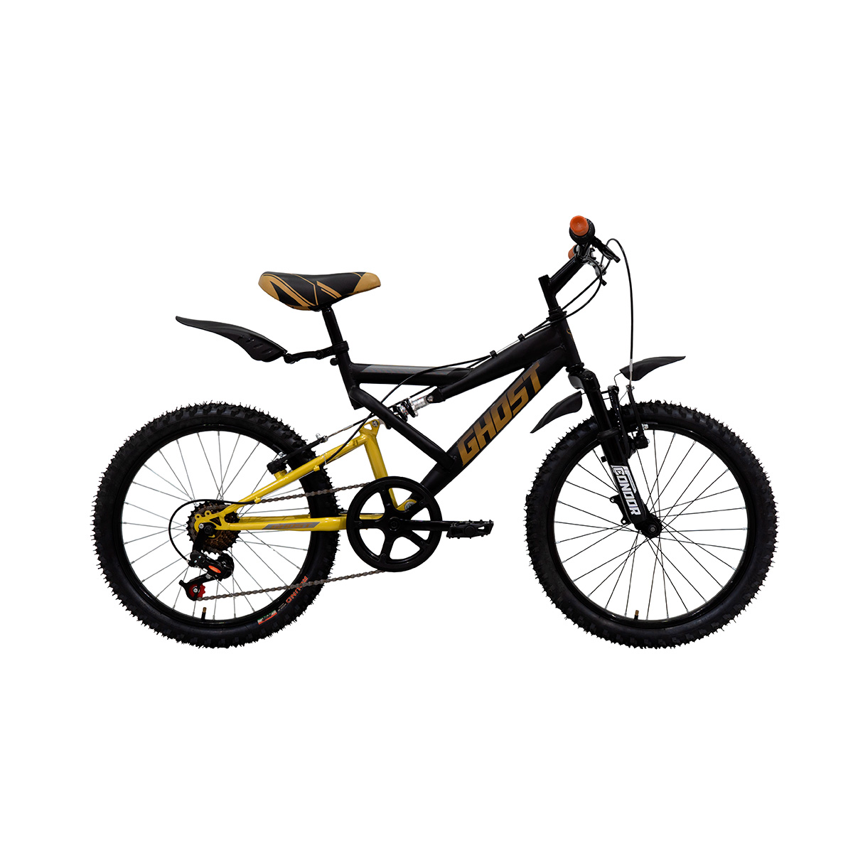 Bicicleta Ghost Nautilus Rodada 20 Dorado De Montaña