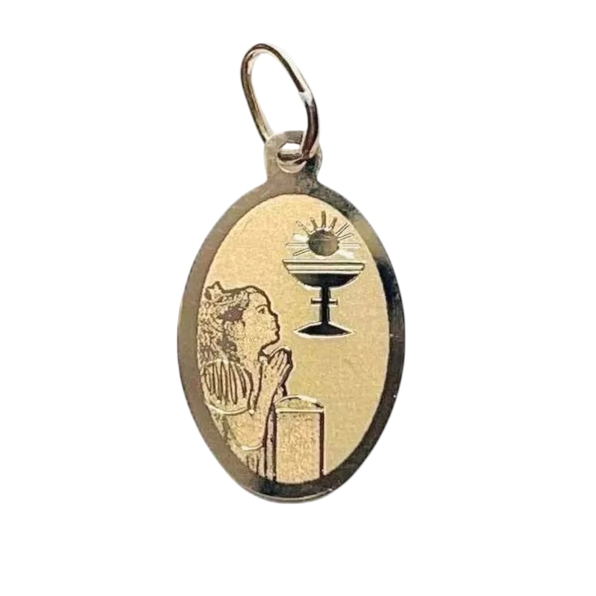 Collar De Primera Comunión Niña Oro 10 K + Obsequio + Envio