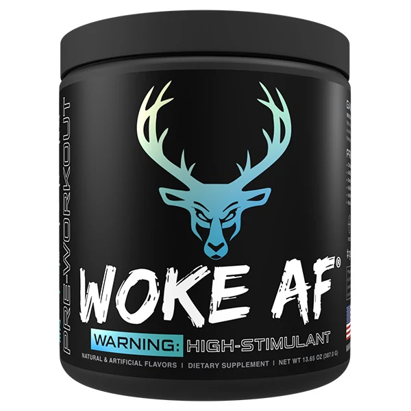 Woke AF - High Stimulant Pre-Workout-Woke AF - Pre-entrenamiento con alto contenido de estimulantes