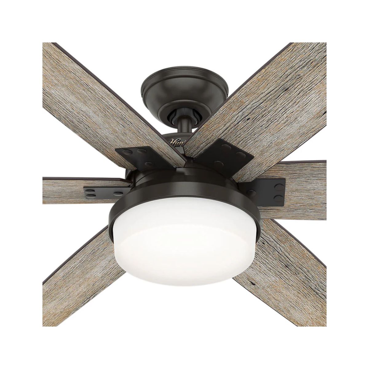 Ventilador de Techo Kaplan con Luz 64 Pulgadas Hunter 59322​