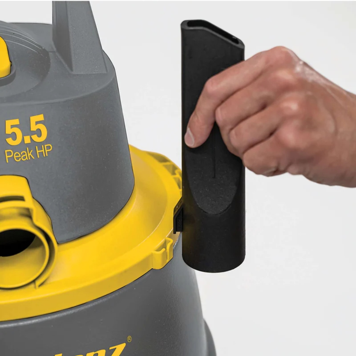 Aspiradora Koblenz WD-9C212 Seco-Mojado 9Gal 5.5 HP Gris/Amarillo SYP-Y8