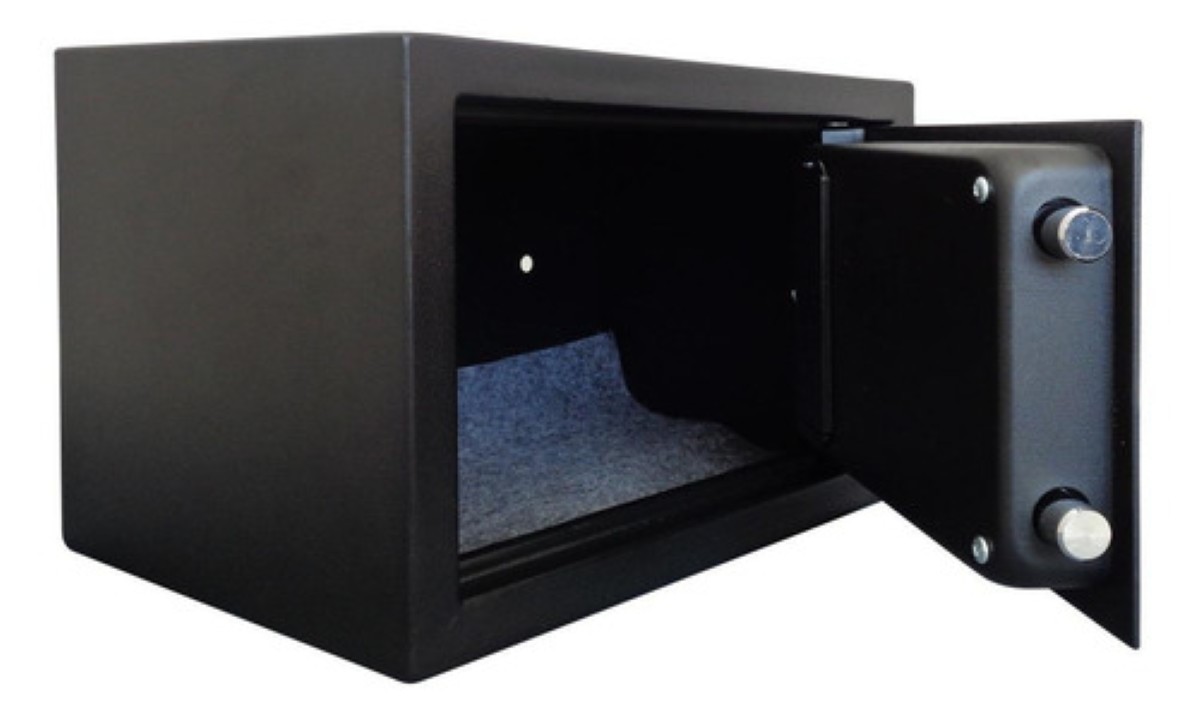 "Caja Fuerte Digital Chica Negra "