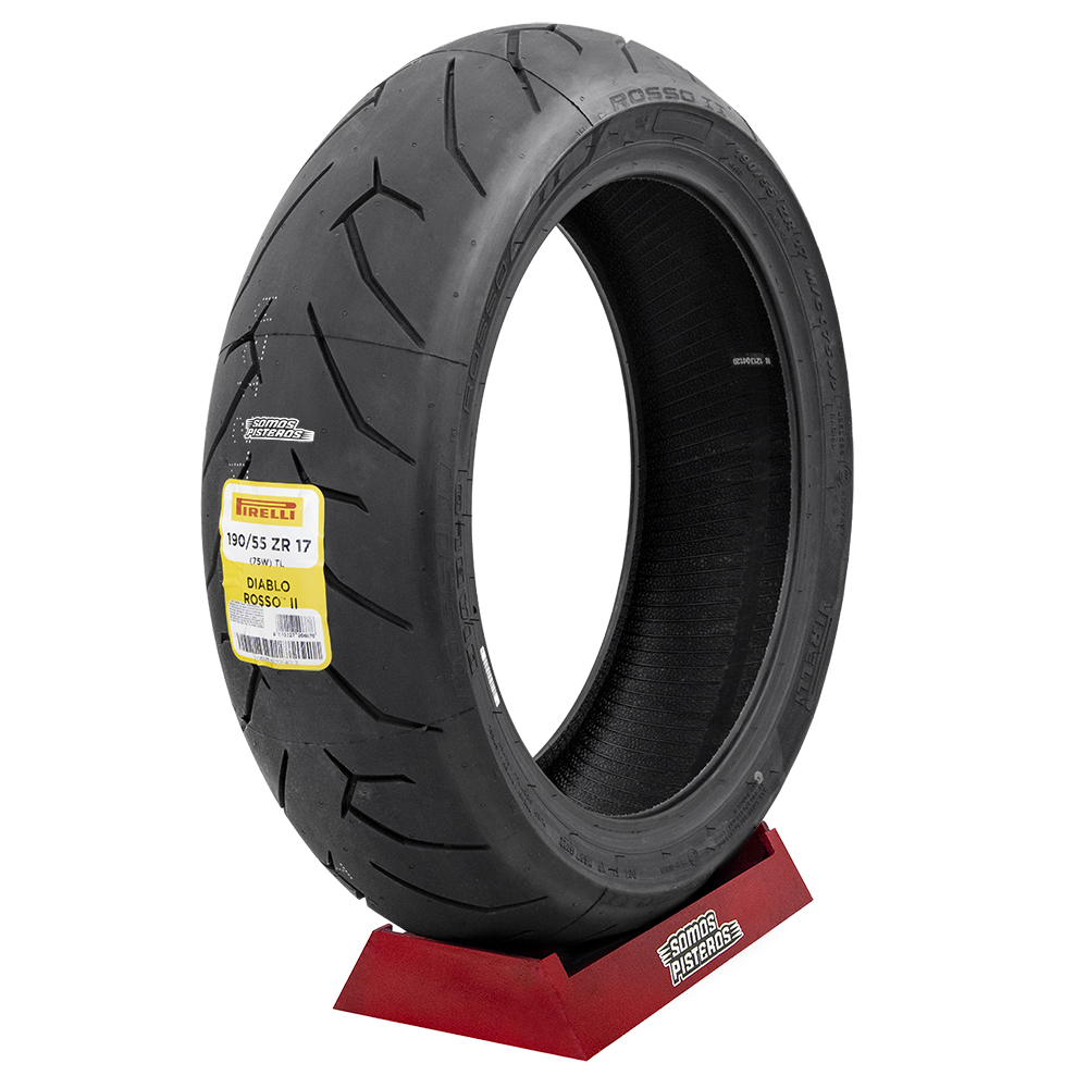 LLanta Pirelli Diablo Rosso II 190/55 ZR 17 75W R1 1000RR ZX