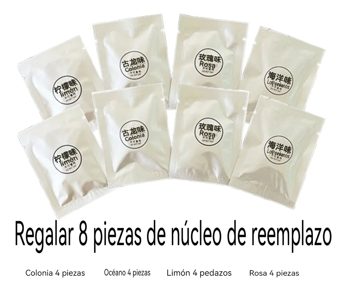 2 Pcs Ambientador De Coche Auto Giratorio Para Aromaterapia