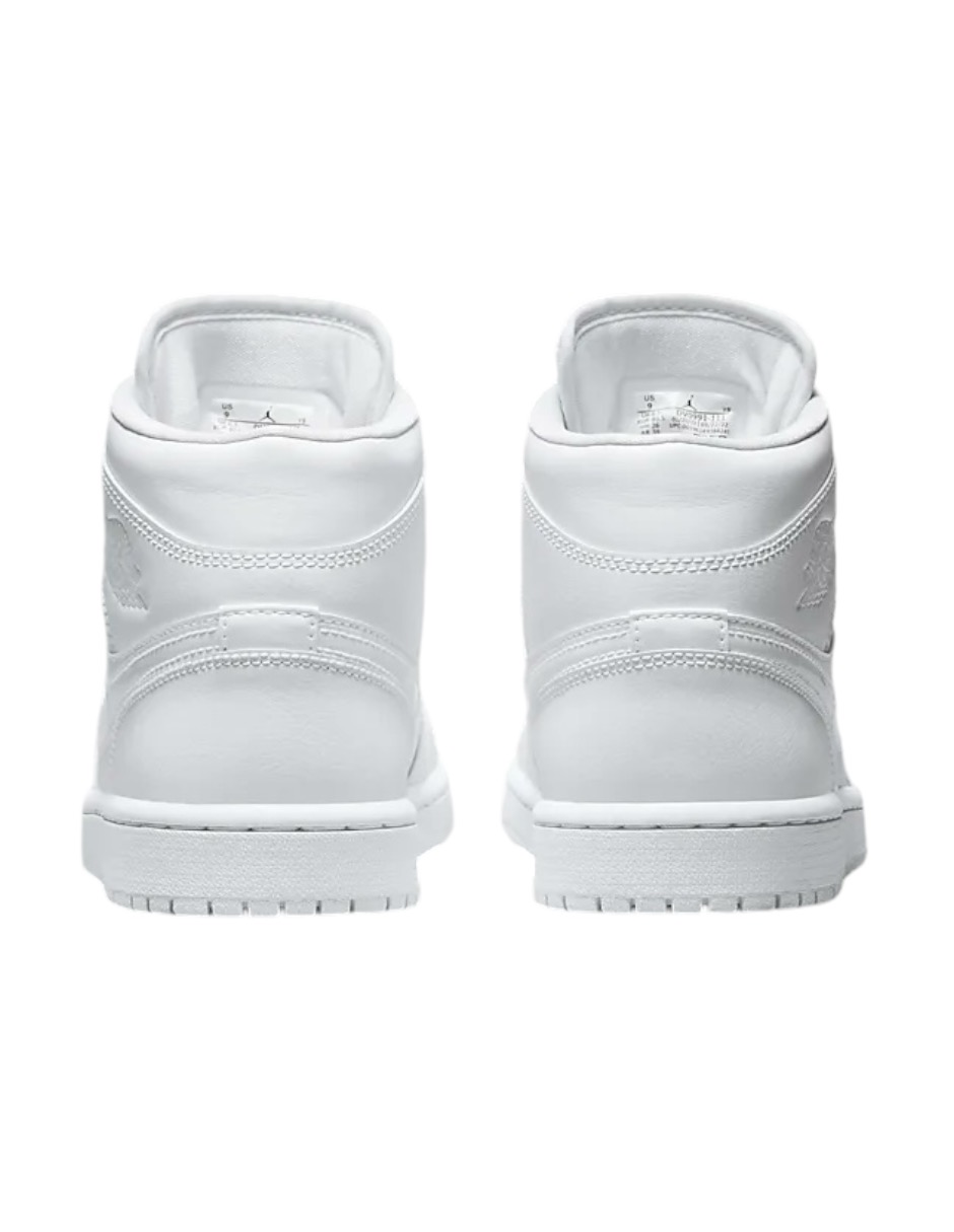 TENIS AIR JORDAN 1 MID COLOR BLANCO