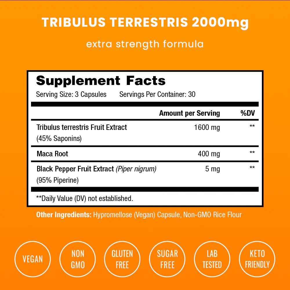 Tribulus Más Rendimiento en el Gimnasio 90 cap