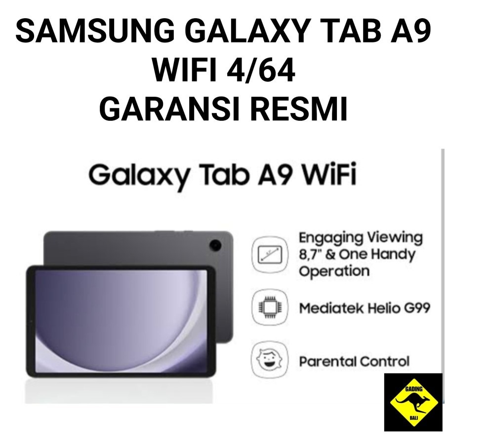Tablet Samsung A9 WiFi (X110) 64Gb Color Graphite Nueva  