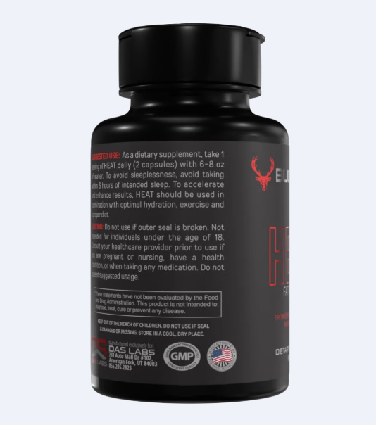 HEAT Fat Burner 60 cap - Quemador de grasa HEAT