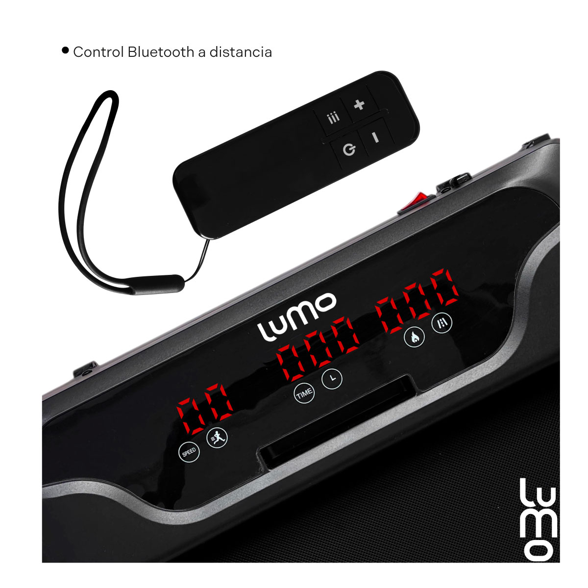 Caminadora Electrica Bluetooth 2 En 1 Plegable Pantalla Lcd