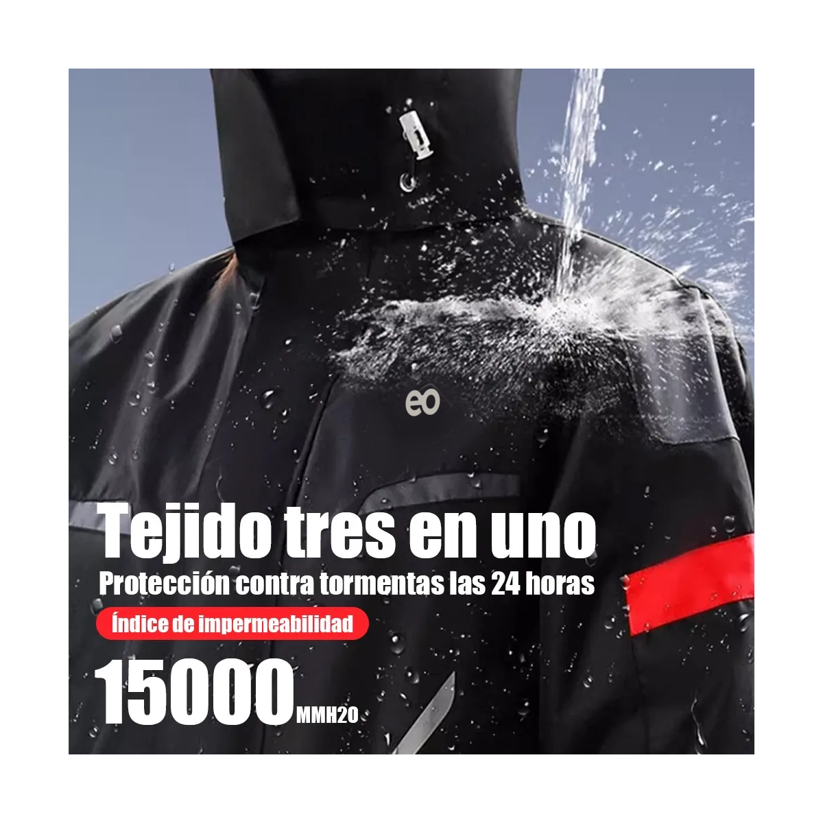 Impermeable Chubasquero Para Motos De Alta Gama Talla XXXL