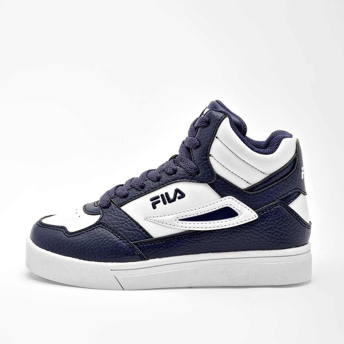 FILA Everge TENIS MUJER CASUAL DE BOTA COLOR BLANCO MARINO