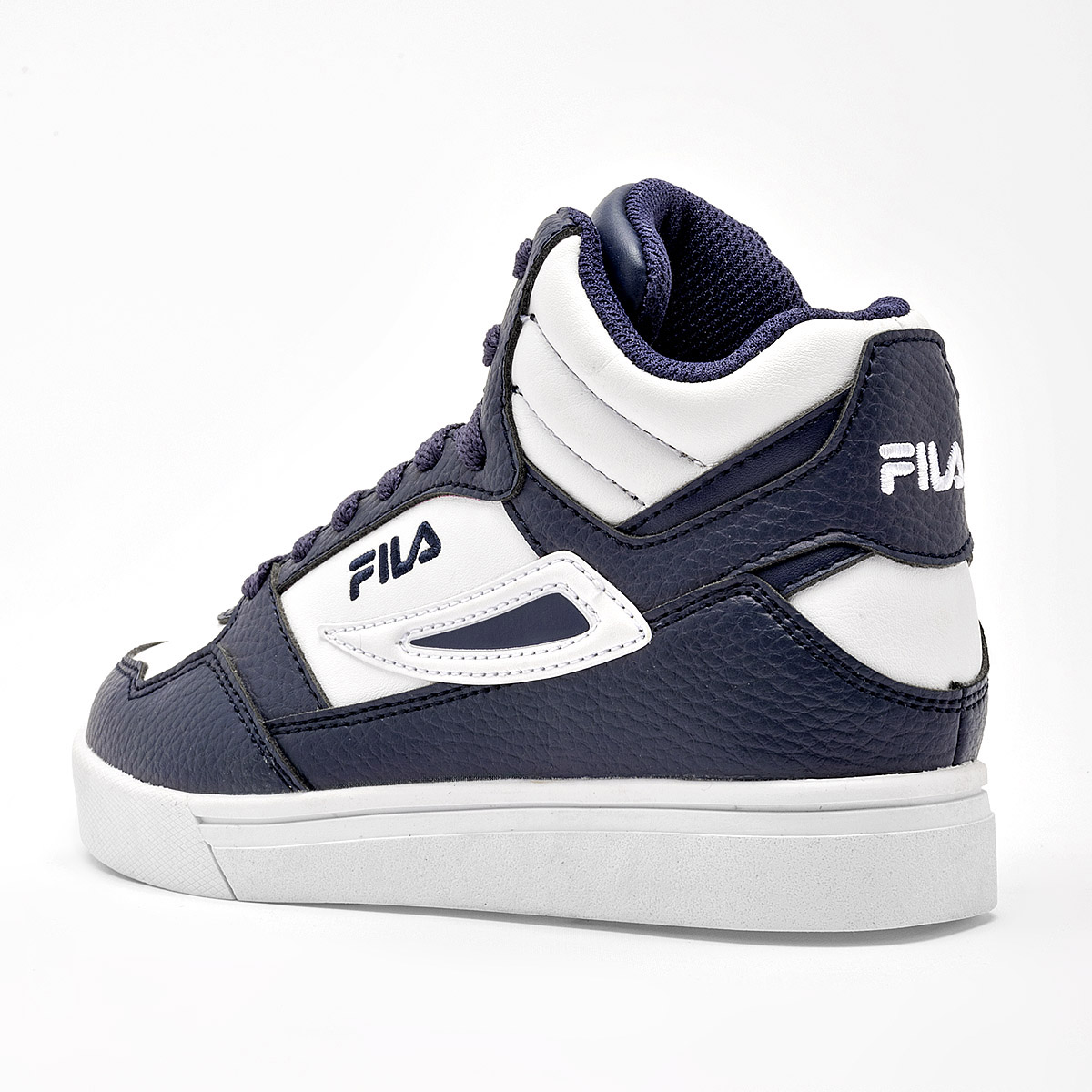 FILA Everge TENIS MUJER CASUAL DE BOTA COLOR BLANCO MARINO