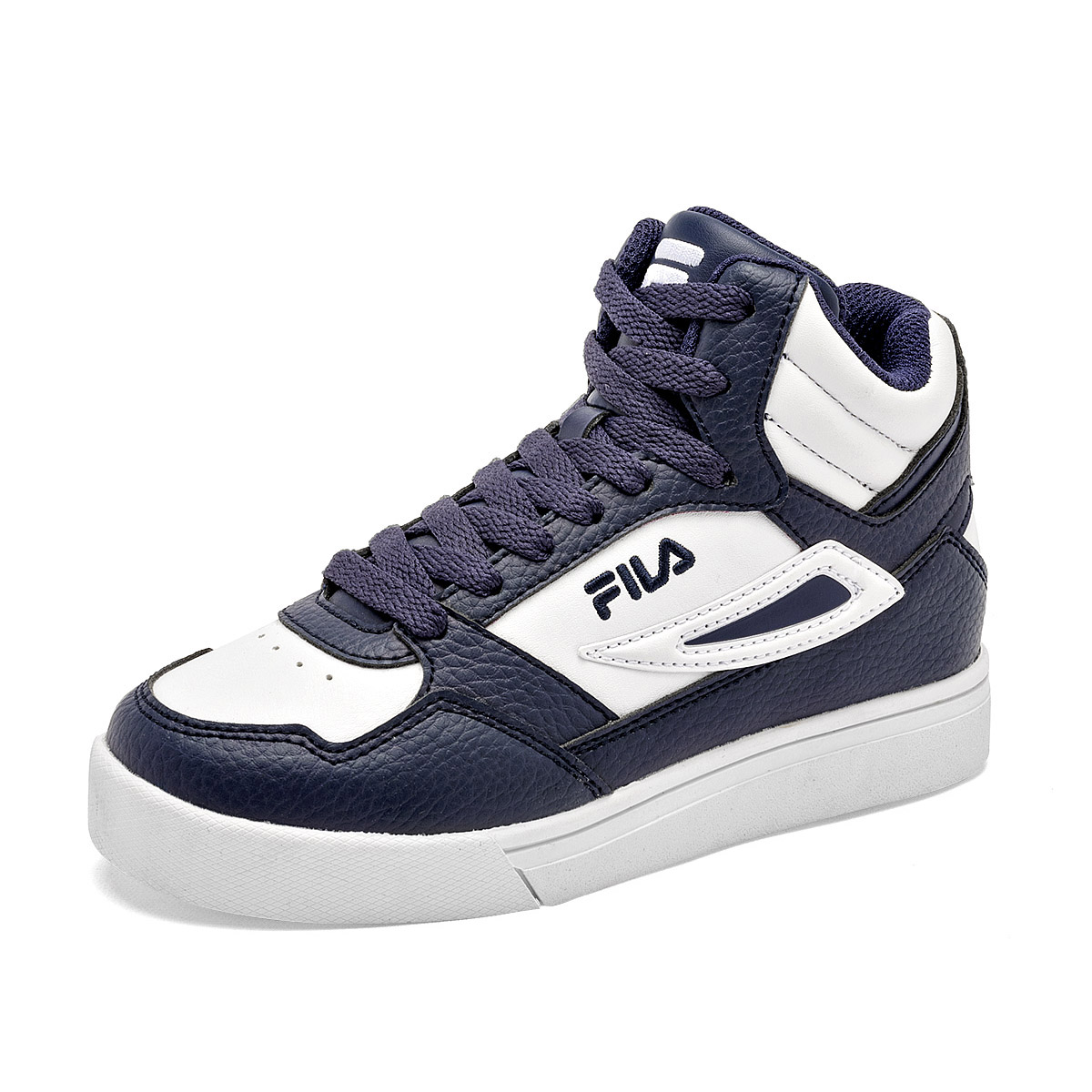 FILA Everge TENIS MUJER CASUAL DE BOTA COLOR BLANCO MARINO