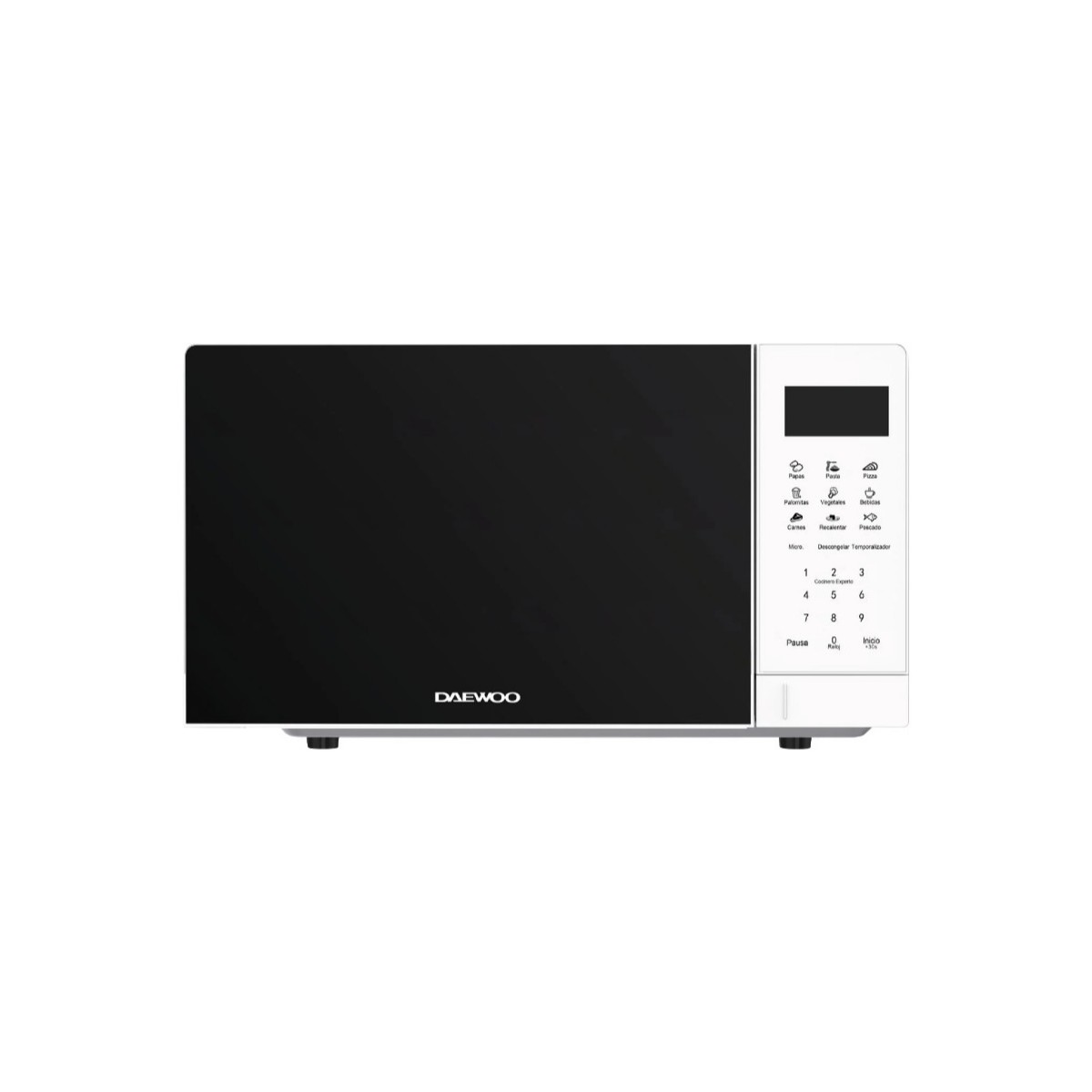 Horno de Microondas Daewoo 0.7 Pies Cúbicos Blanco DMM-0720WW