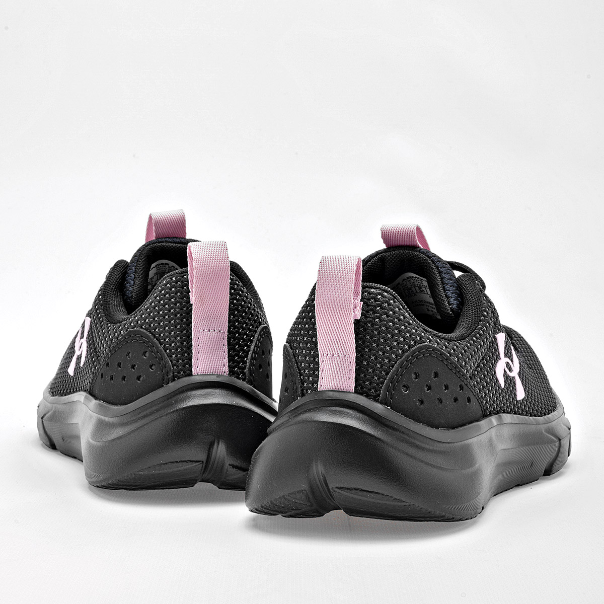 TENIS DEPORTIVO UA BGS Assert 10 UFM Syn UNDER ARMOUR PARA MUJER COLOR GRIS BLANCO ROSA 138623969