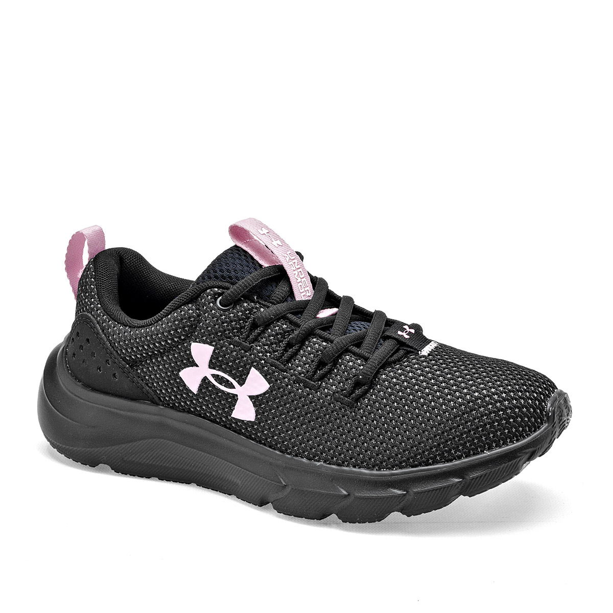 TENIS DEPORTIVO UA BGS Assert 10 UFM Syn UNDER ARMOUR PARA MUJER COLOR GRIS BLANCO ROSA 138623969