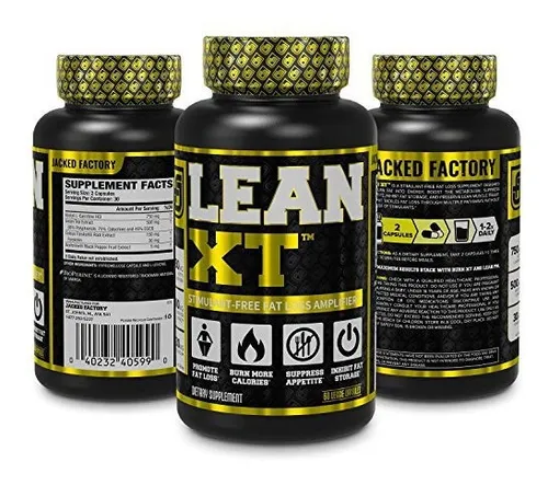 Lean XT Stimulant-Free Fat Loss Amplifier - LEAN-XT Quemador de Grasa No Estimulante 60 Caps Veg