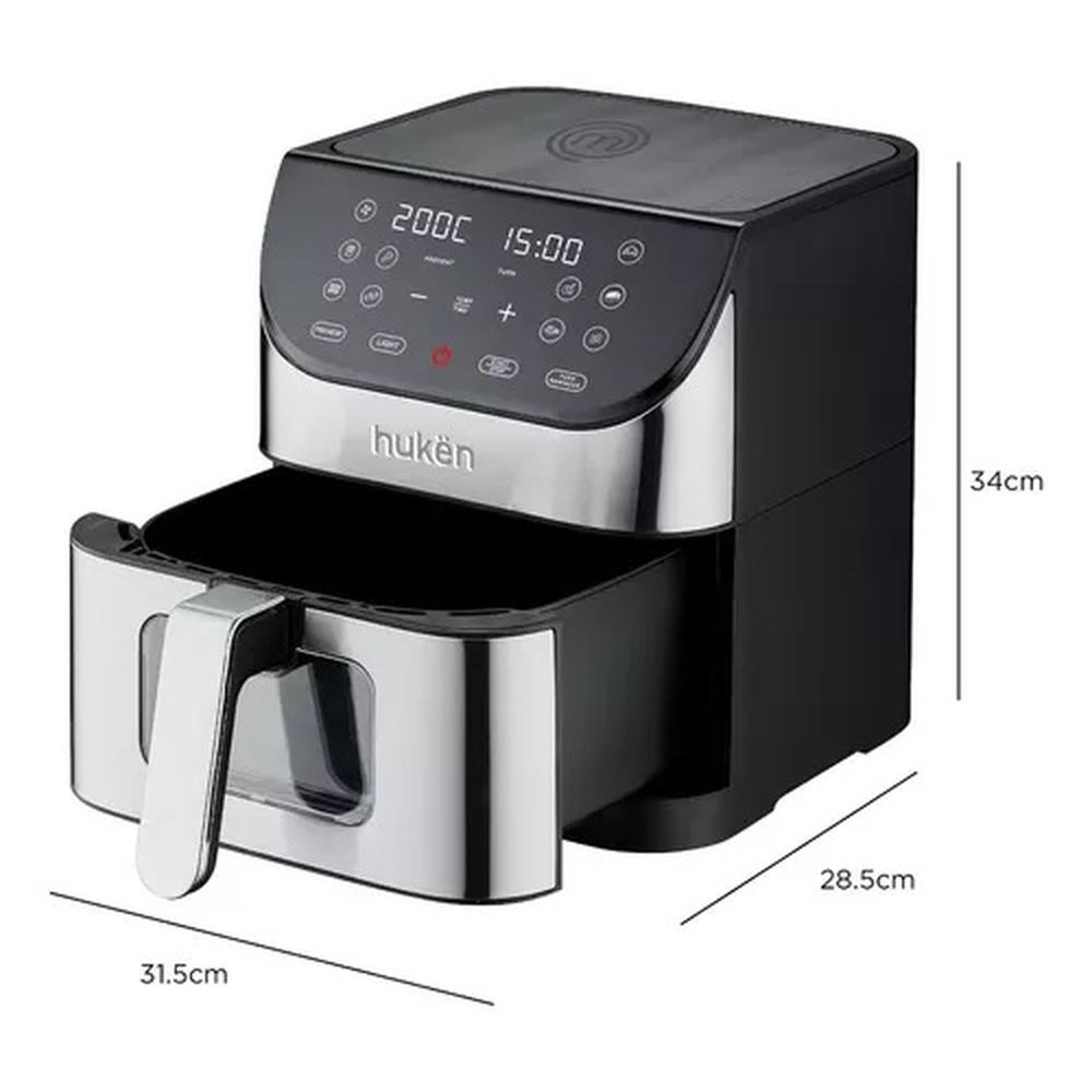 FREIDORA AIRE MASTERCHEF MK-AF 6 LTS PANTALLA TEMP Y TIEMPO