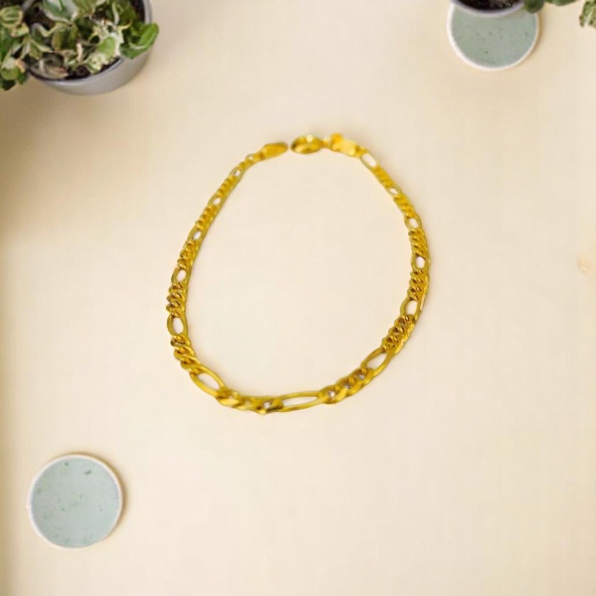 Pulsera Para Dama Tejido Cartier 3x1 Oro 10k + Obsequio