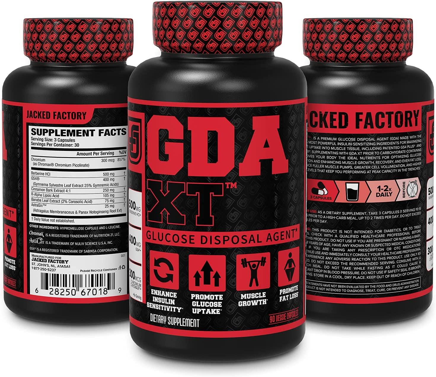 GDA XT Glucose Disposal Agent 90 cap - GDA XT Agente de Eliminación de Glucosa