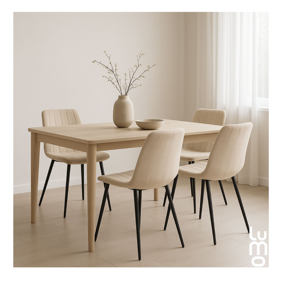 Set 2 Sillas Comedor Velvet Tapizada Terciopelo Sala Eames