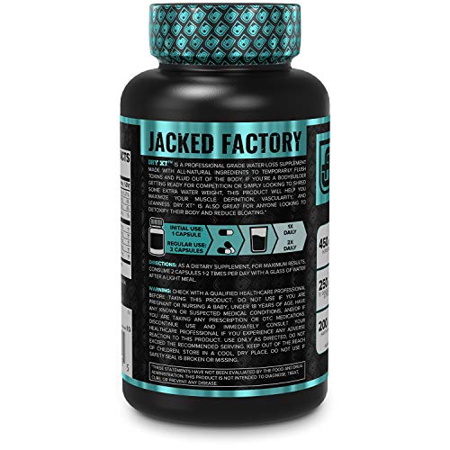 Dry XT Water Weight Loss Diuretic 60 cap - Diurético para bajar de peso Dry XT Water