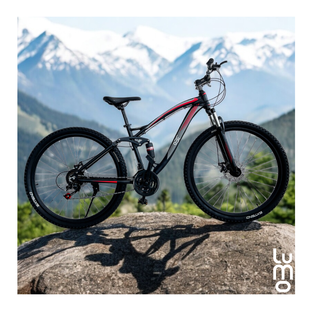 Bicicleta De Montaña Aluminio Doble Suspensión R29 Shimano