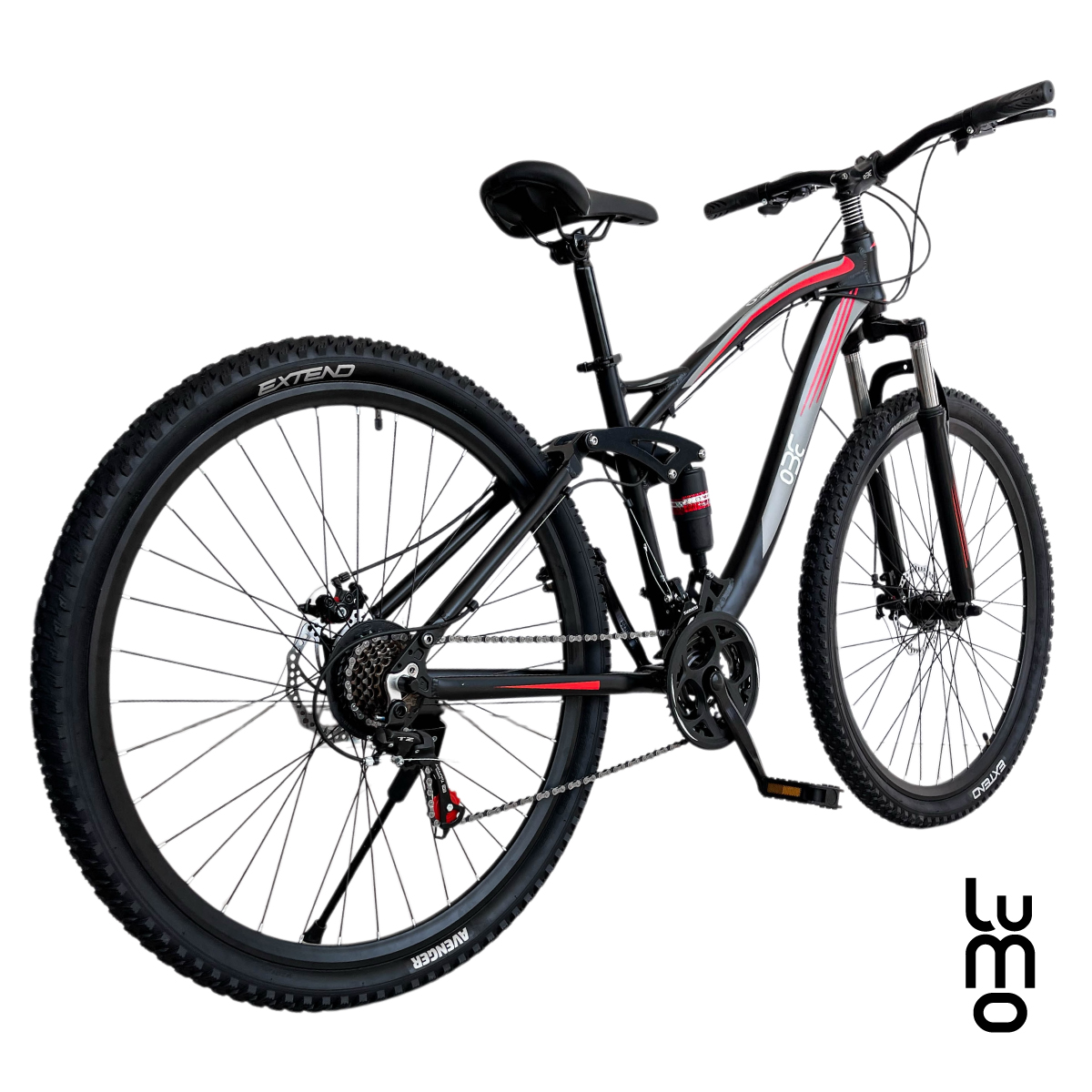 Bicicleta De Montaña Aluminio Doble Suspensión R29 Shimano