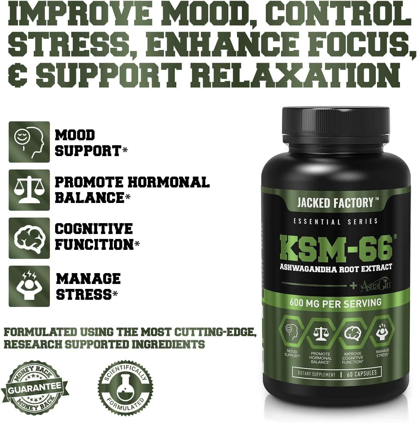 KSM-66 with Astragin 60 cap - KSM-66 con Astragin