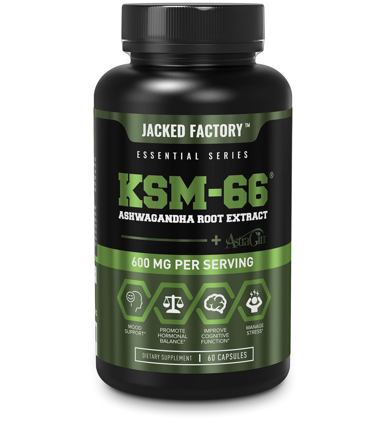 KSM-66 with Astragin 60 cap - KSM-66 con Astragin