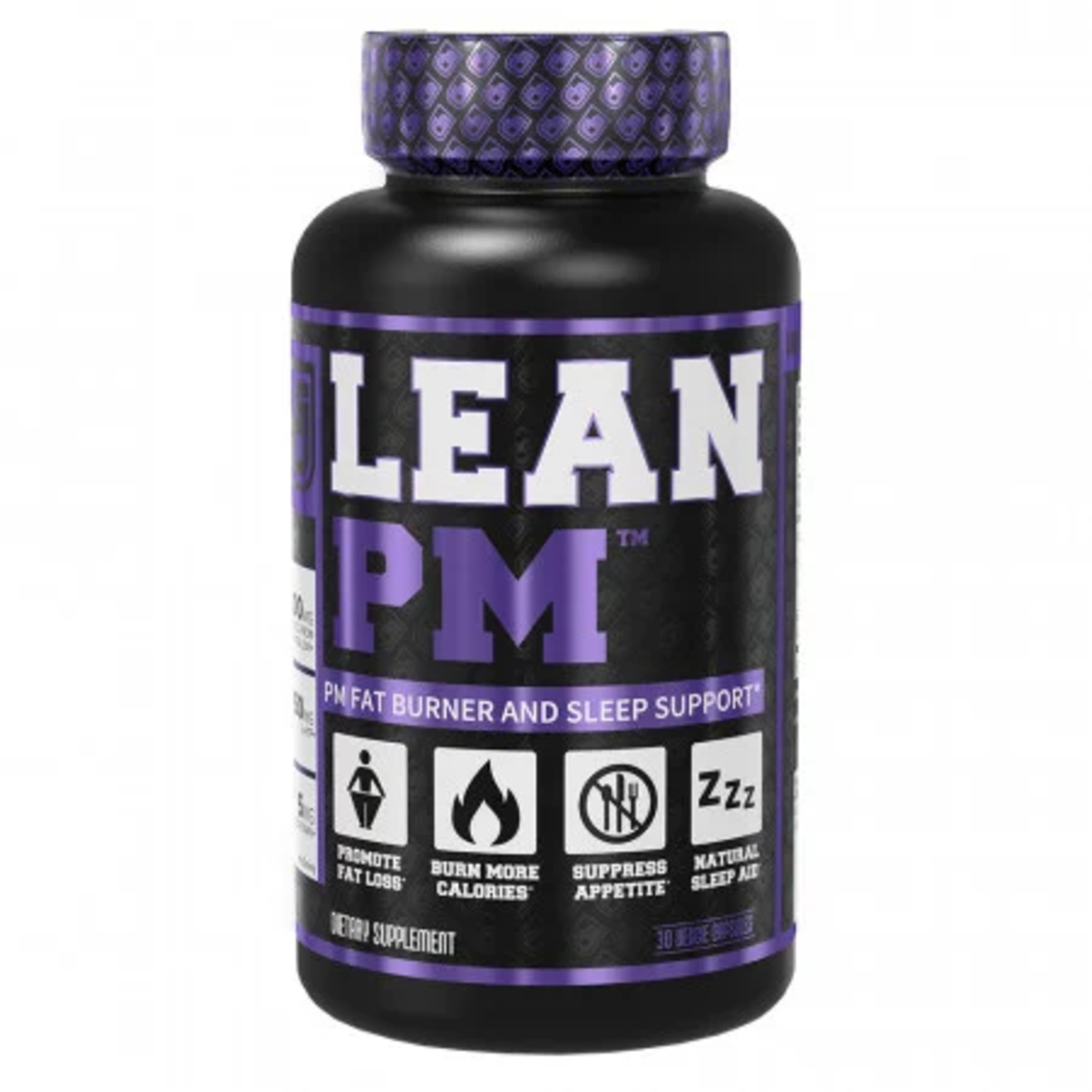 LEAN PM Fat Burner And Sleep Support 60 cap - Quemador de grasa y ayuda para dormir nocturno 