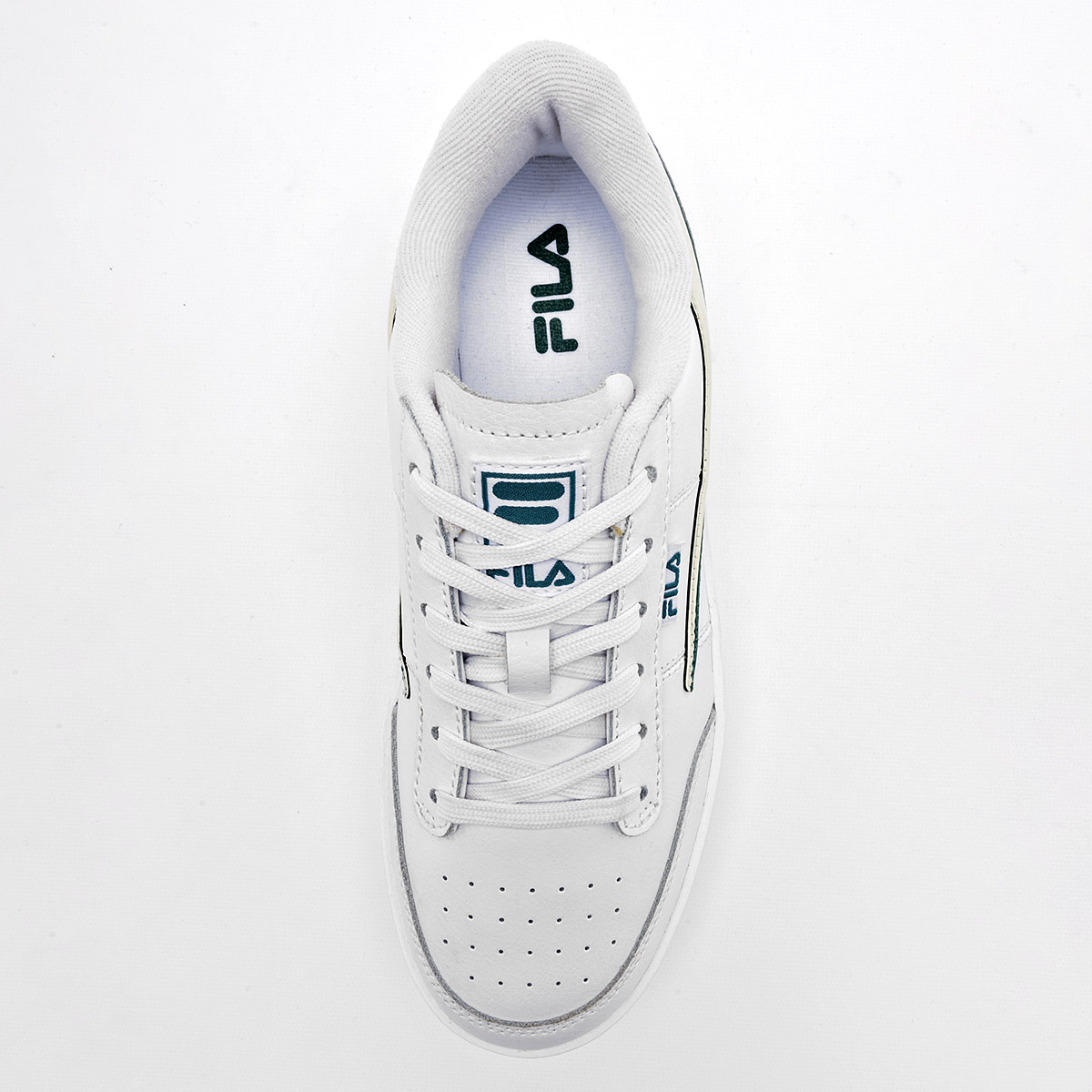 TENIS CASUAL Royalton FILA PARA MUJER COLOR BLANCO BEIGE VERDE 5TM020261