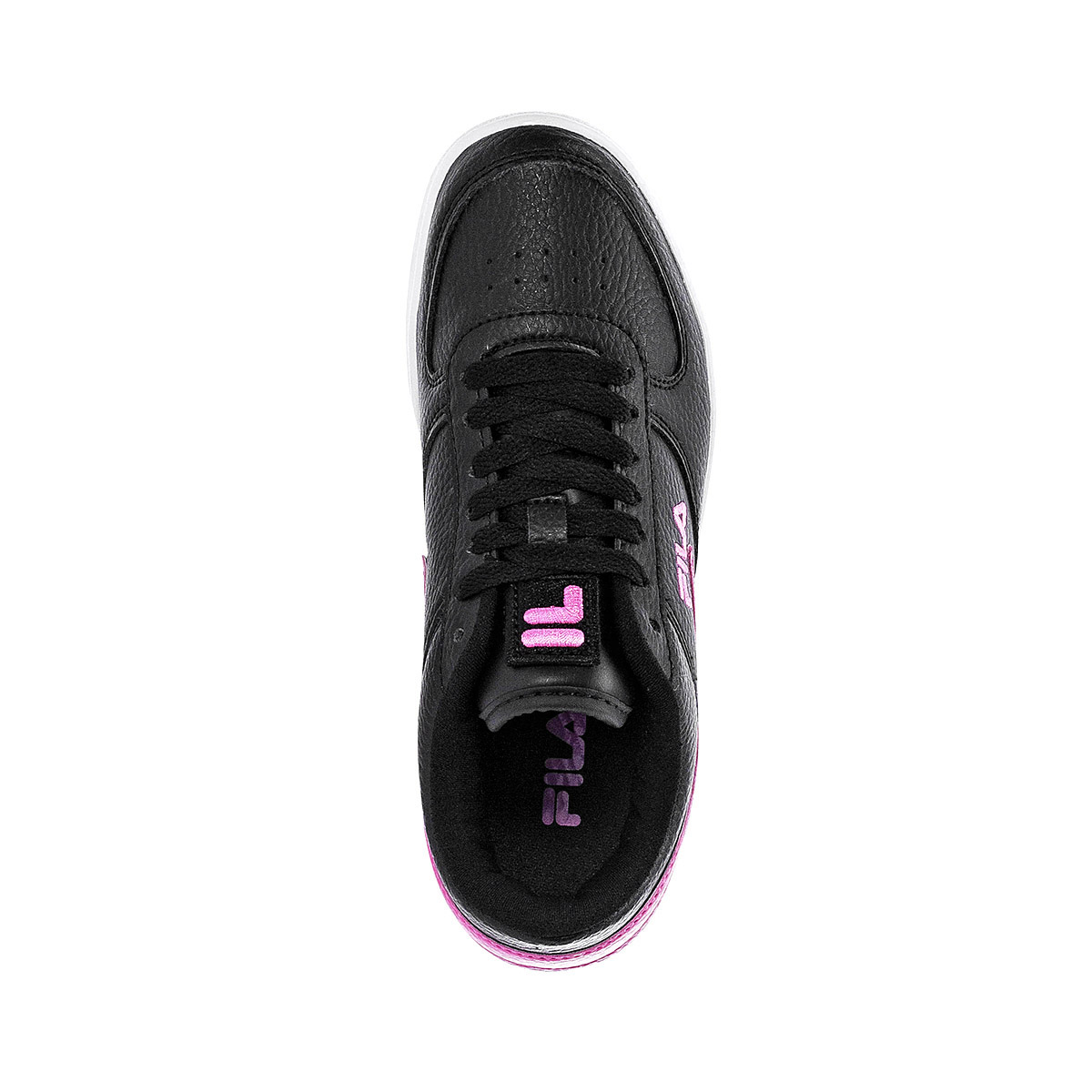 TENIS CASUAL A-Low FILA PARA MUJER COLOR NEGRO ROSA 5CM011160