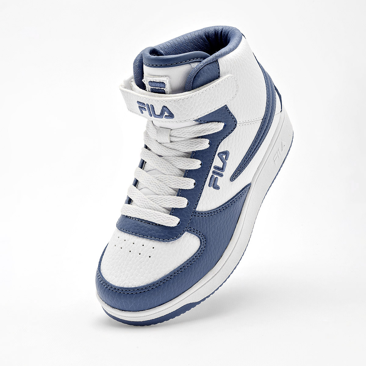 TENIS CASUAL A-High FILA PARA MUJER COLOR BLANCO AZUL 3CM005431