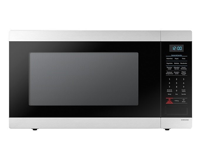 Horno De Microondas 1.9 Pies Cúbicos Samsung Acero Inoxidable MS19M8020AS/AX