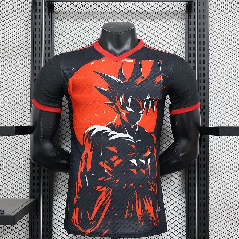 Jersey Anime Son Goku Edicion Especial Shadow Black  Talla M