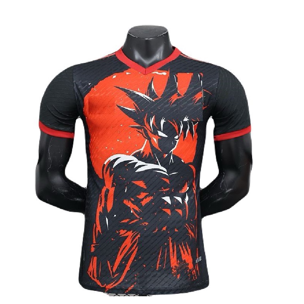 Jersey Anime Son Goku Edicion Especial Shadow Black  Talla M