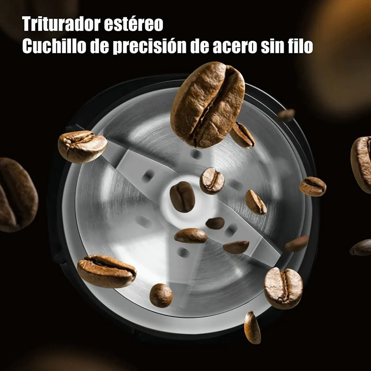 Moledor Molinillo Eléctrico Para Granos De Café Y Nuez 100g