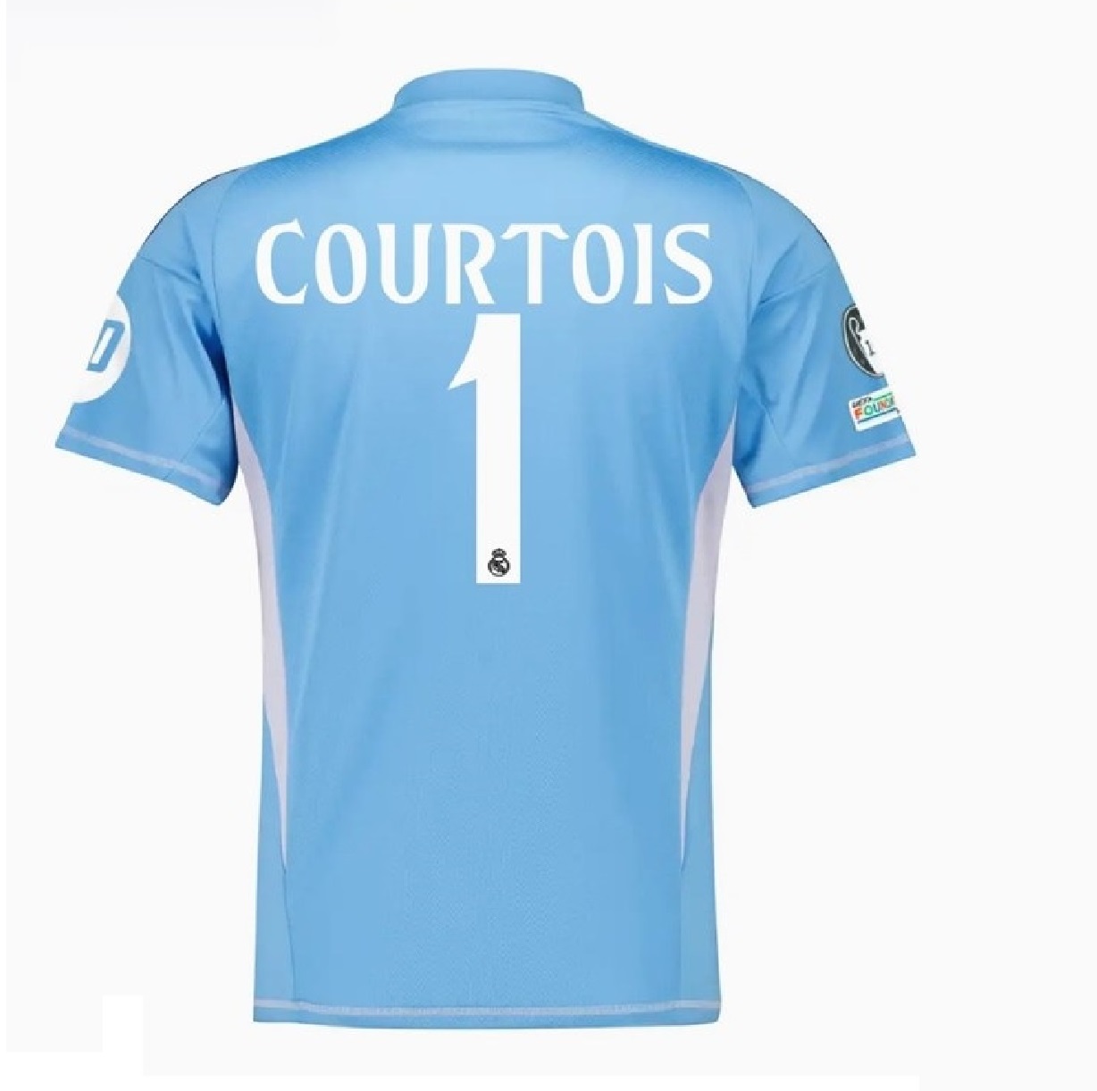 Jersey Courtois 1 Portero Arquero 2025 Titular Local Azul  Talla S