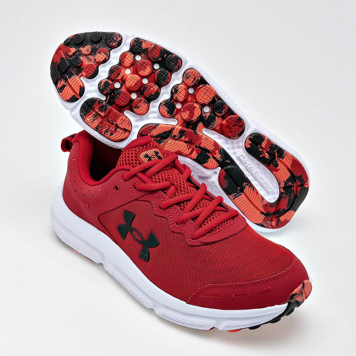 TENIS DEPORTIVO UA Charged Assert 10 UNDER ARMOUR PARA HOMBRE COLOR ROJO 302617560