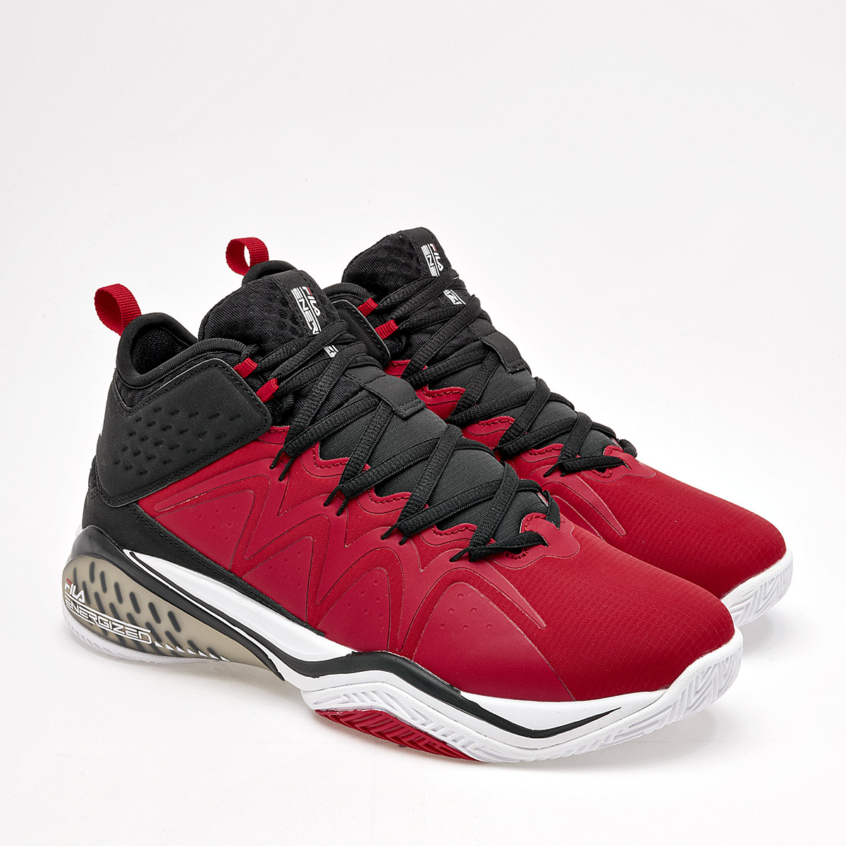 TENIS DEPORTIVOK wickmax Viz Energized FILA PARA HOMBRE COLOR ROJO NEGRO 1BM018096