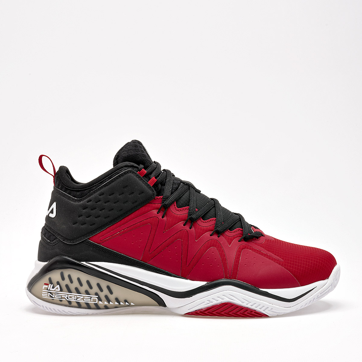 TENIS DEPORTIVOK wickmax Viz Energized FILA PARA HOMBRE COLOR ROJO NEGRO 1BM018096