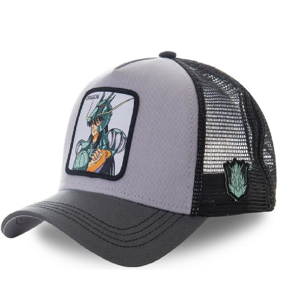 Gorra Saint Seiya Dragon Shiryu Caballeros del Zodiaco Trucker 
