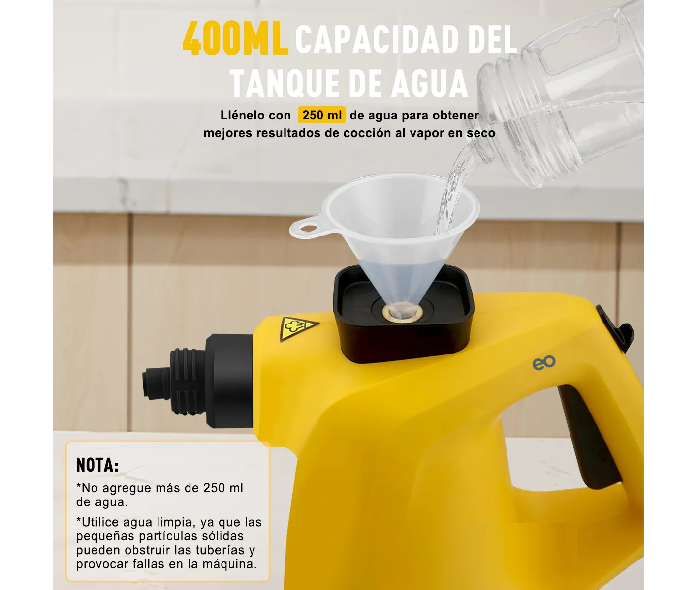 Limpiador Pistola A Vapor Portátil De Alta Temperatura Desinfectante Para Hogar