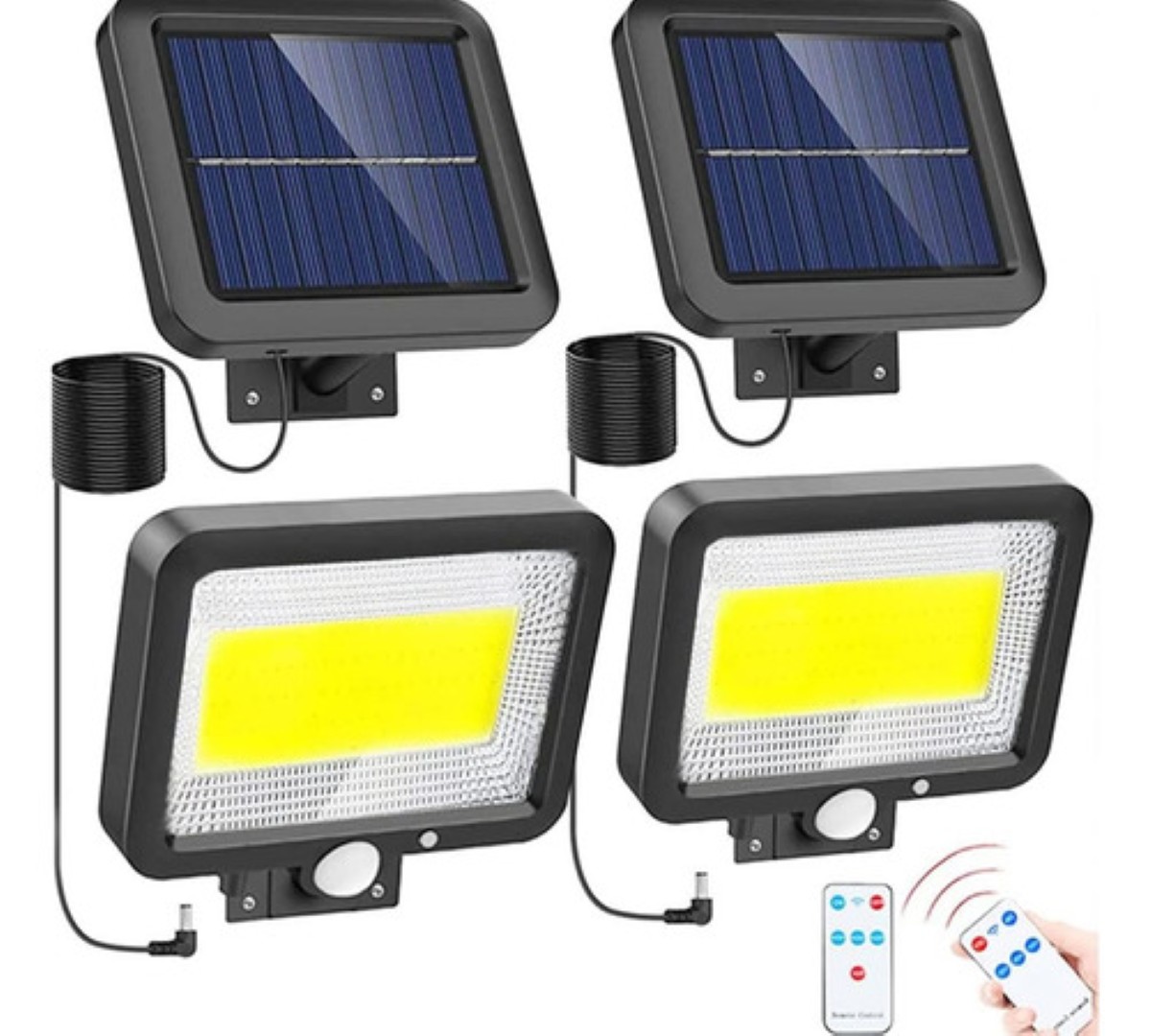 "Lámpara Reflectora Solar Para Exteriores Hyiear Con Sensor D "