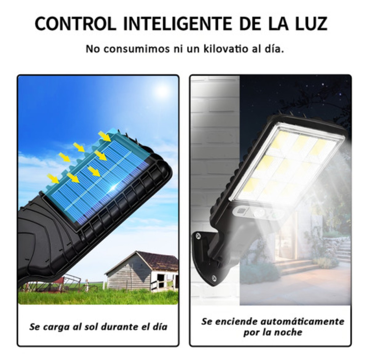 4pack De Luz Solar Mazorca Al Aire Libre Super Brillante