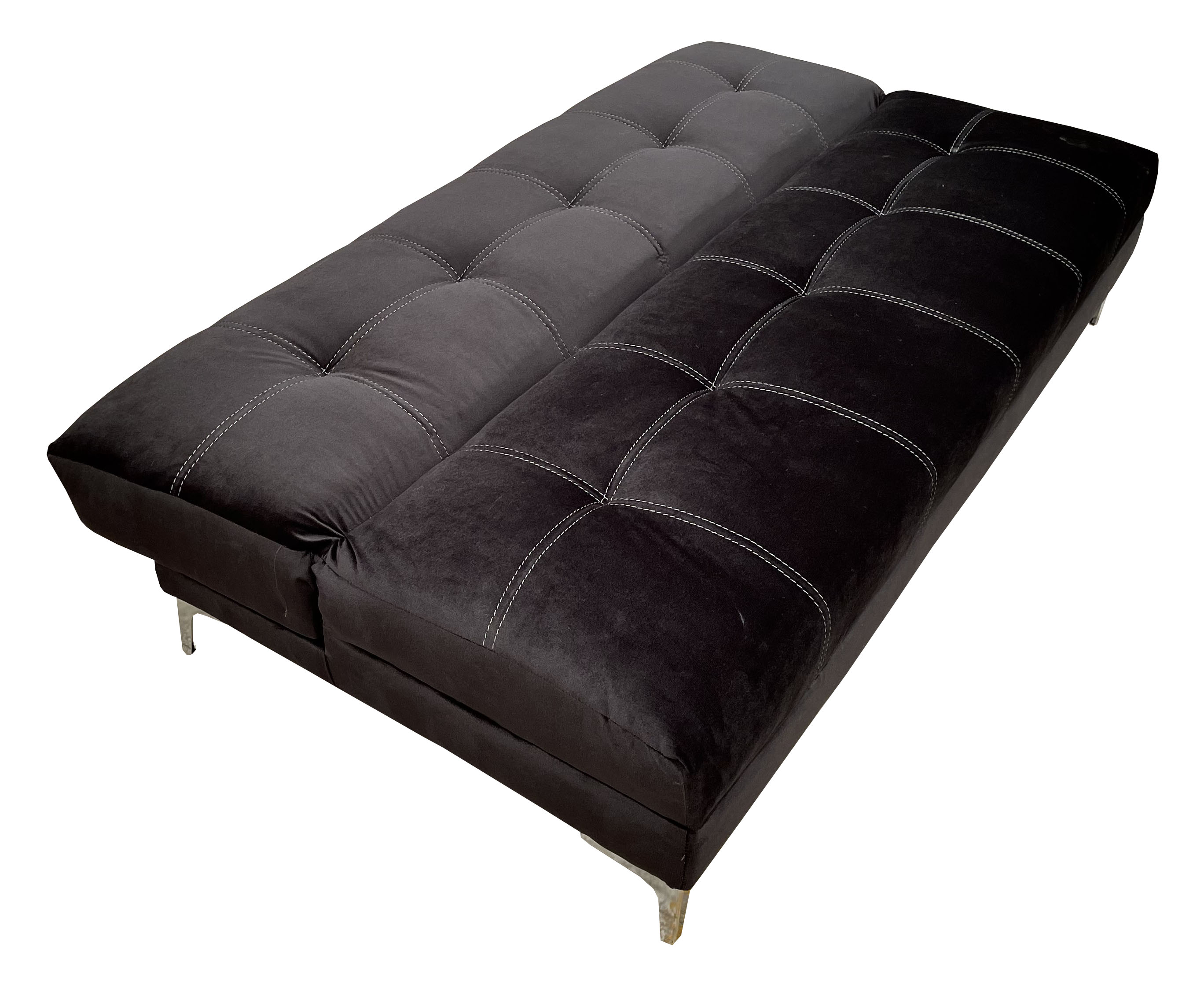 SOFA CAMA MADRID COLOR GRIS OXFORD 3 POSICIONES