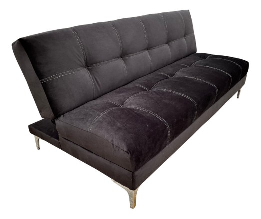 SOFA CAMA MADRID COLOR GRIS OXFORD 3 POSICIONES