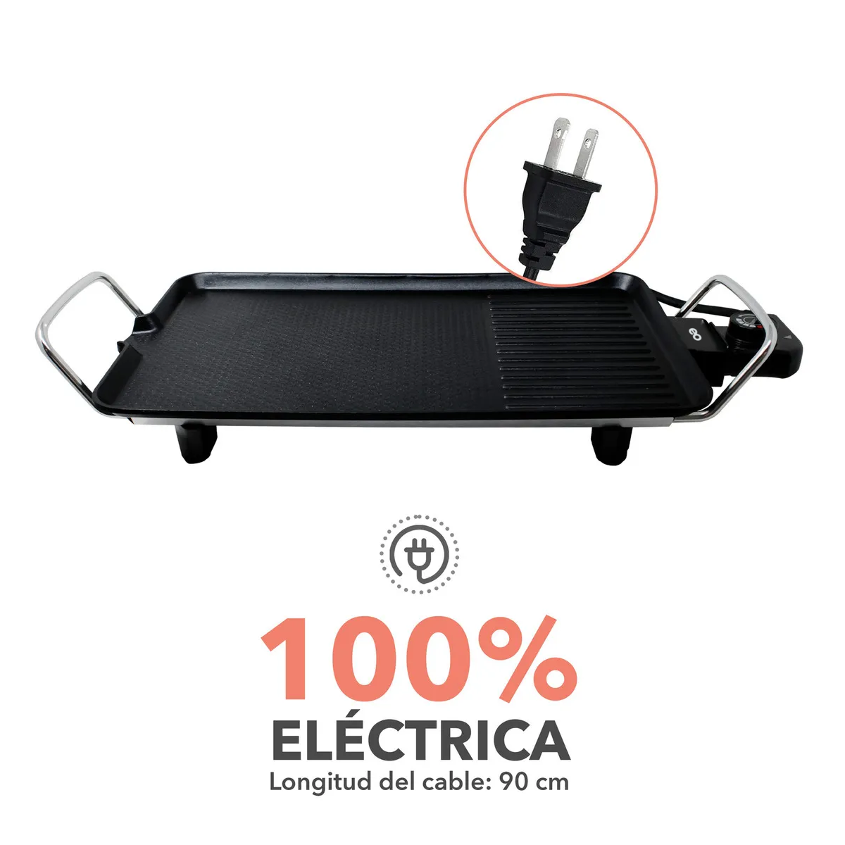 Plancha Antiadherente Color Negro